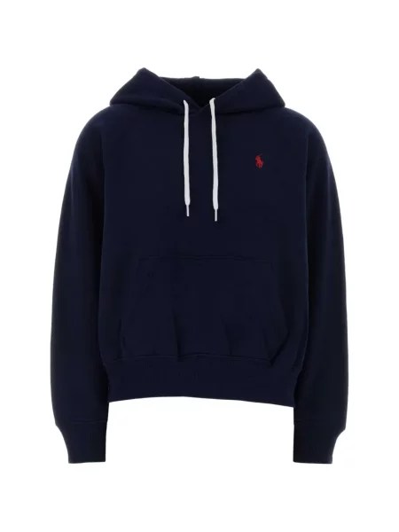 Велурени бягане с яка чорапи Polo Ralph Lauren синьо
