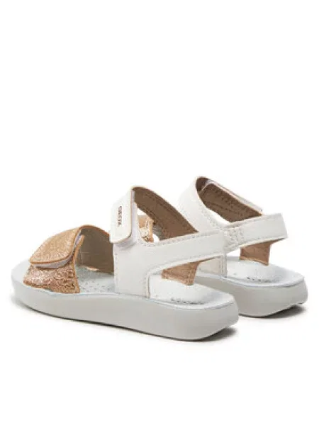 Geox Sandale B Sandal Lightfloppy Bež bijela