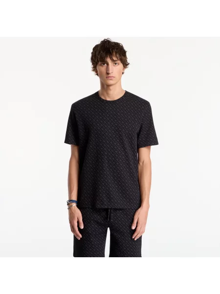 Tricou Hugo Boss Waffleaop T-Shirt Black S negru