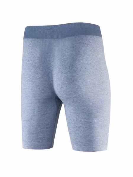 Spodenki do spania z dodatkiem lnu Brubeck COMFORT NIGHT niebieskie