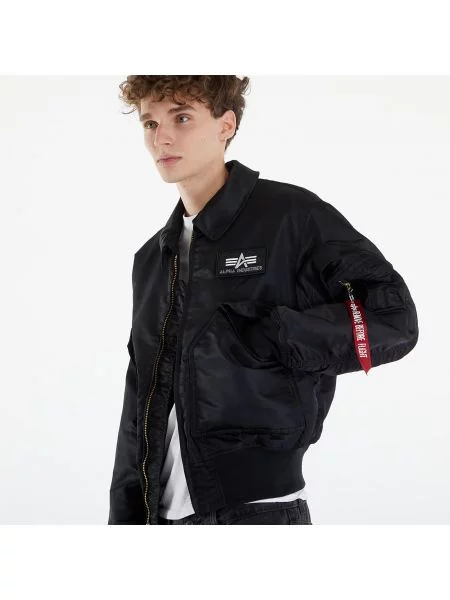 Яке тип бомбър Alpha Industries черно