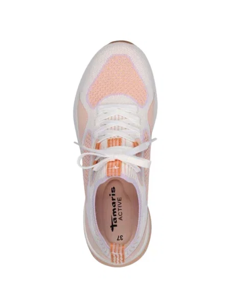 Sneakerși Tamaris alb