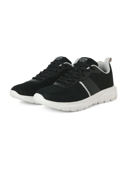JACK & JONES Rövid szárú sportcipők JFWTAYLOR szürke / fekete fehér