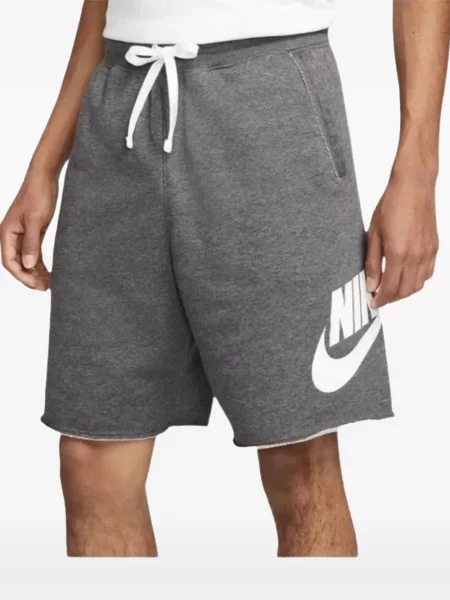 Krótka podkoszulka Nike z dżerseju w paski zielona