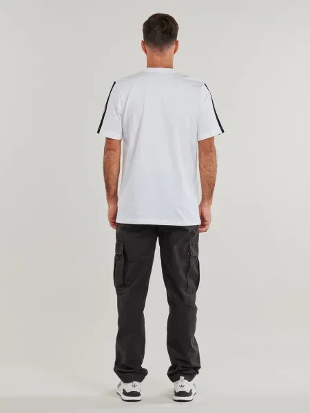 Prugasta majica Adidas bijela