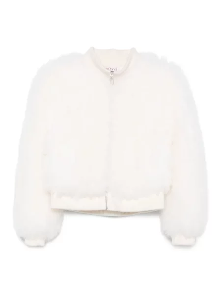 Kurtka bomber Liska biały