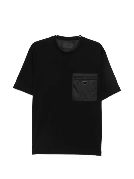Tricou Prada cu autograf negru