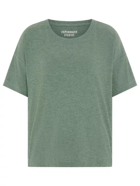 Copenhagen Studios Bluză de noapte închis verde