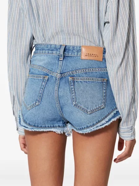 Pantaloni scurți Isabel Marant albastru