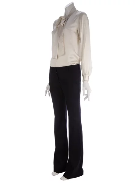 Pantaloni L'agence albastru