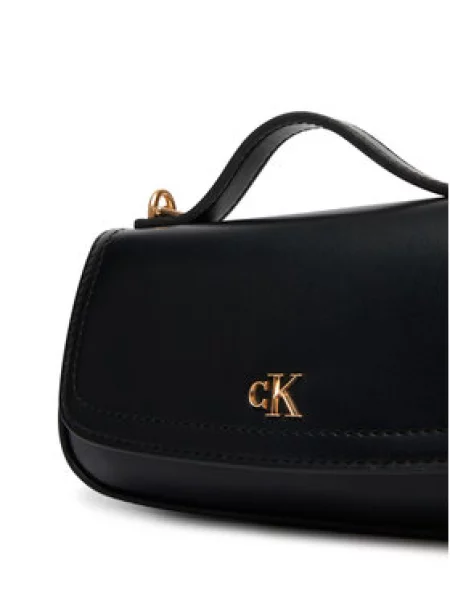 Calvin Klein crossbody torba za žene od imitacije kože crna