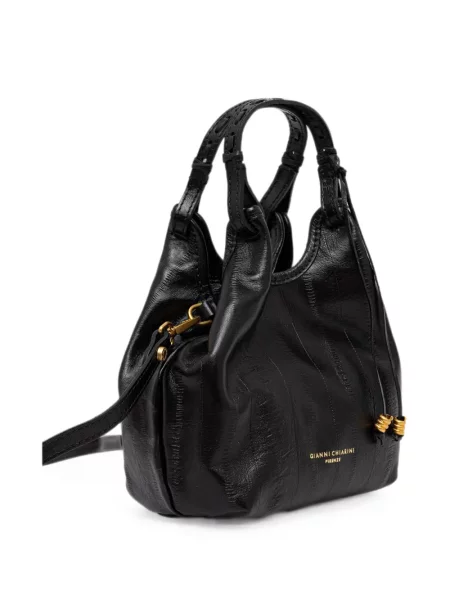 Geantă shopper Gianni Chiarini din piele negru