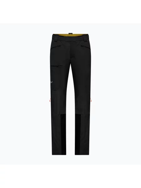 Pantaloni softshell pentru bărbați Salewa Lagorai 2 Durastretch black out negru