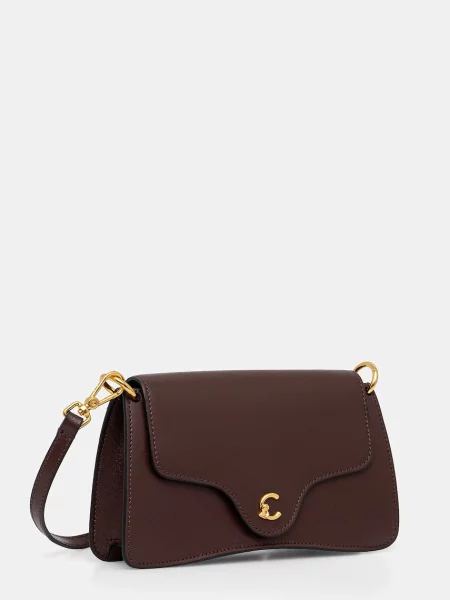 Кожаная сумка через плечо Coccinelle