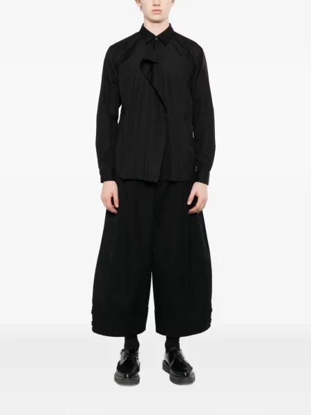 Ασύμμετρο πουκάμισο Comme Des Garçons Homme Plus μαύρο