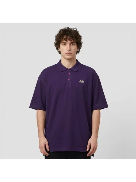 Tricou Playboy x FTSHP Short Sleeve Polo Purple XS violet