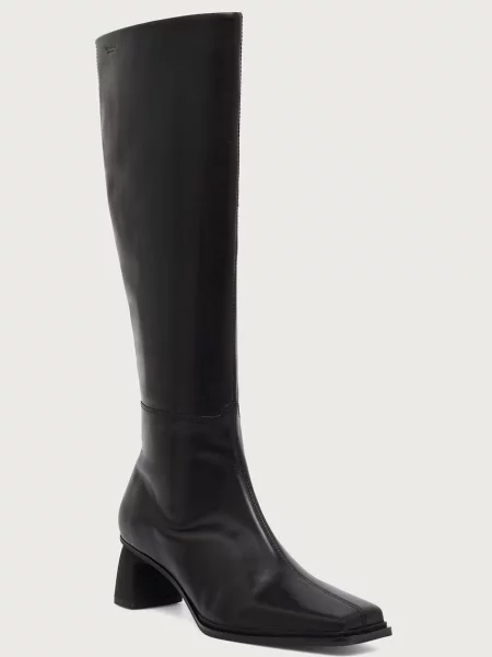 Vagabond Shoemakers cizme cu înalt pentru femei din piele ELVINA negru