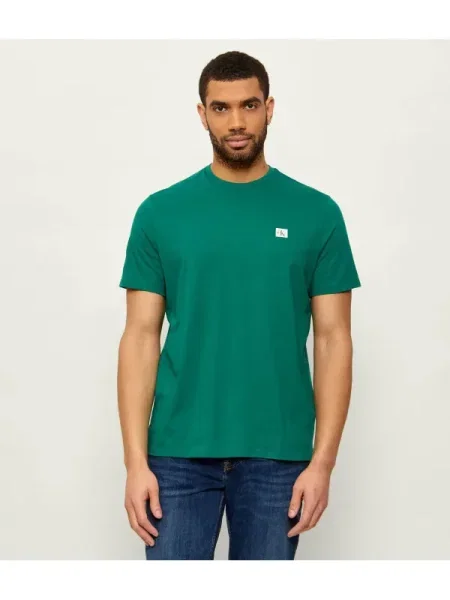 Klasszikus póló Calvin Klein zöld