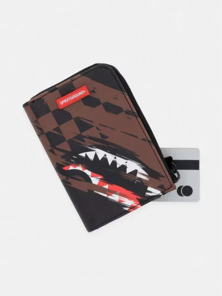 Кожаный кошелек Sprayground
