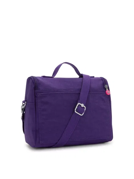 KIPLING Taška cez rameno New Kichirou svetlomodrá / baklažánová