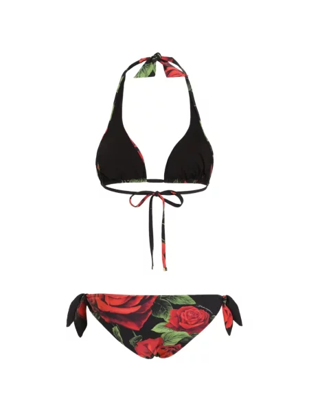 Bikini Dolce & Gabbana cu imagine negru