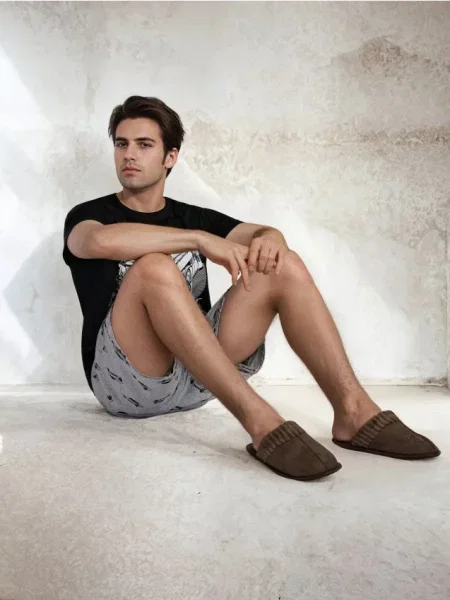 Sinsay Papuče hnědá