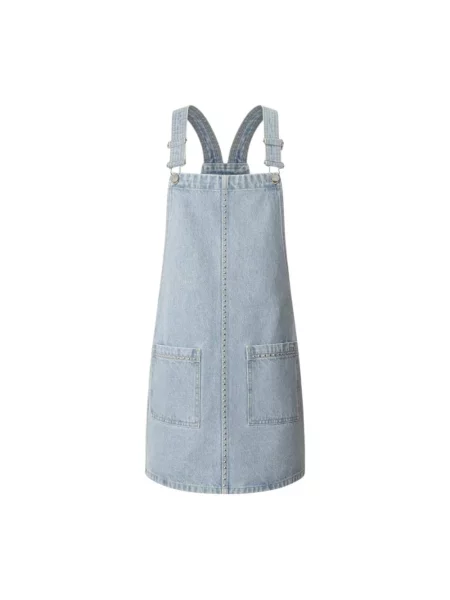 Sukienka jeansowa Pepe Jeans biznesowa niebieska
