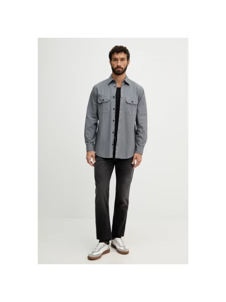 Koszula Armani Exchange szara