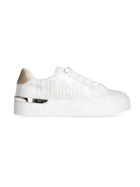 Sneakersy Liu Jo z logo białe