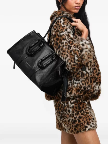 Geantă shopper Marc Jacobs din piele negru
