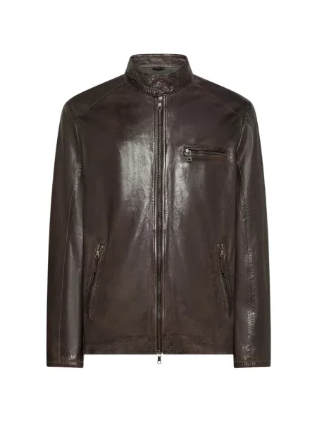 Geanta de piele Seventy maro