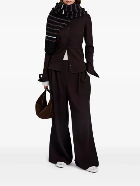 Pantaloni Proenza Schouler White Label alb