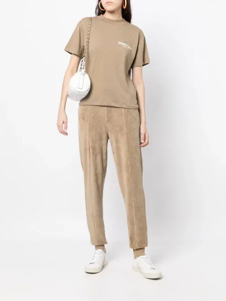 Bėgimas kūginis kelnės Fear Of God Essentials ruda