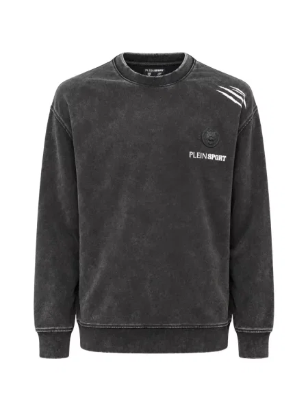 Hanorac din fleece Plein Sport negru