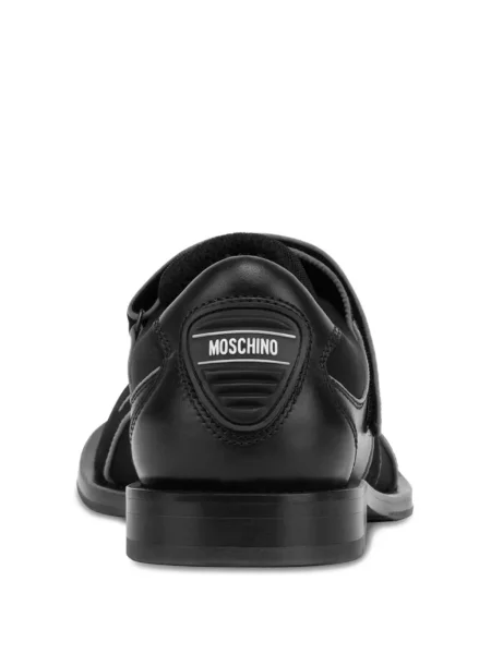 Лоуфъри Moschino с връзки с дантела черно