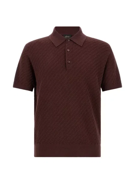 Tricou polo Brioni violet