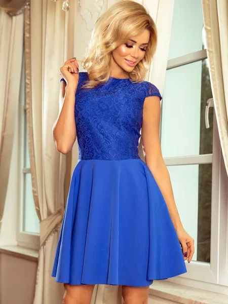 Rochie mini Numoco albastru