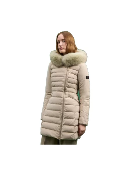 Kurtka puchowa Peuterey beżowa
