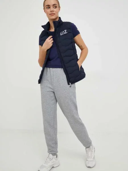 Emporio Armani bezrękawnik granatowy przejściowy