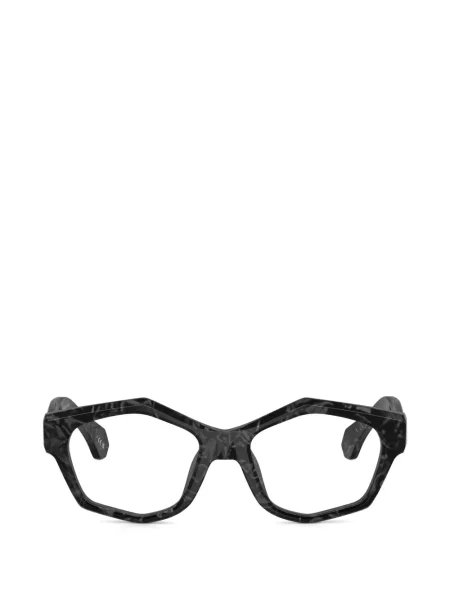 Ochelari de soare Alain Mikli cu imprimeu geometric gri