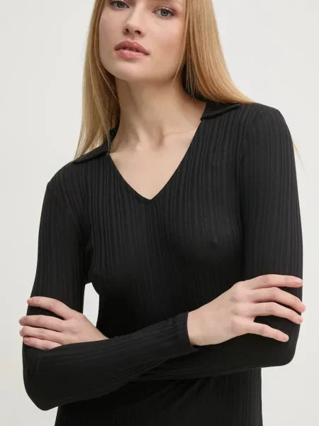 Calvin Klein Jeans Rochie tricotată negru