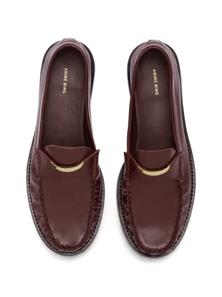 Pantofi loafer Anine Bing roșu