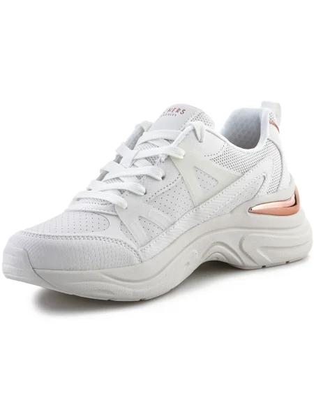 Pantofi Skechers alb