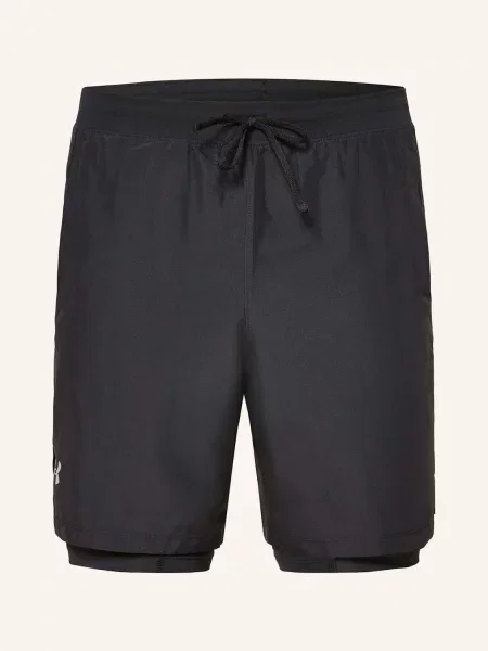 Běžecké šortky Under Armour Launch 7" black/black/reflective černé