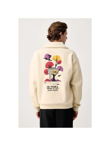 Bluza rozpinana Napapijri beżowa