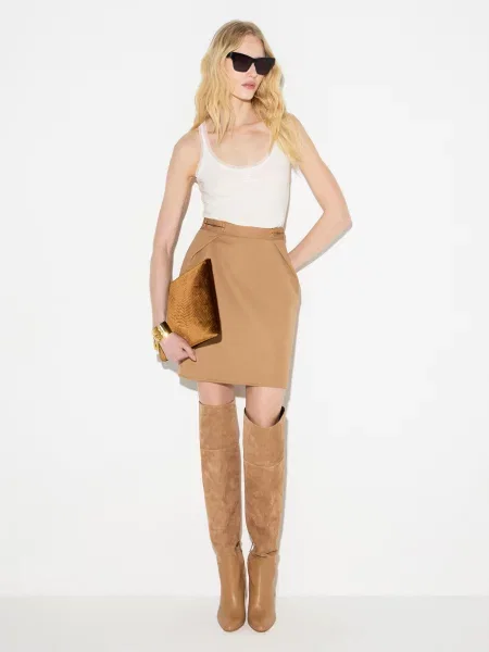 Ботфорти Elisabetta Franchi бежеве