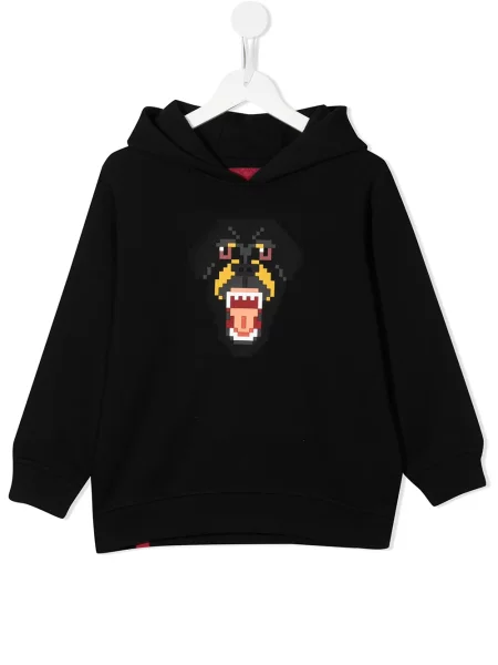 Bluza z kapturem dziecięca Mostly Heard Rarely Seen 8-bit czarna
