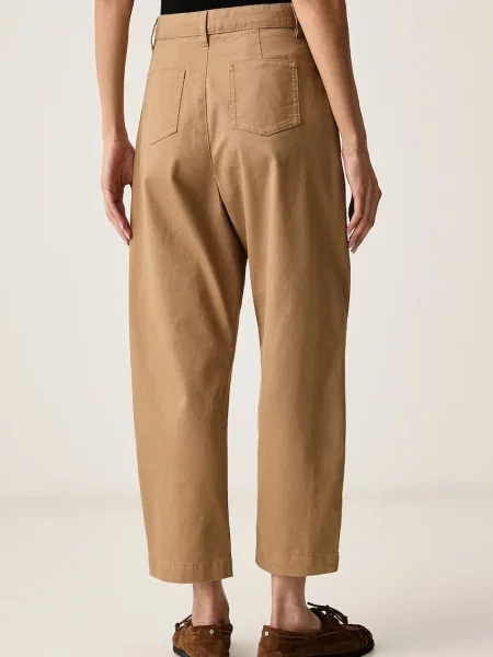 United Colors of Benetton pantaloni pentru femei cu bej