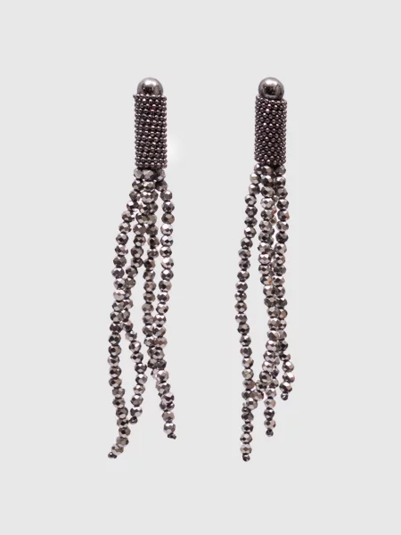 Серьги Peserico серые