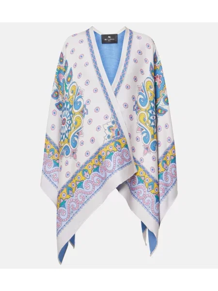 Geacă Etro de lână cu model paisley